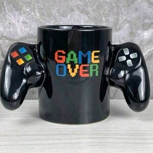 Black Game Controller Mug (400mL)